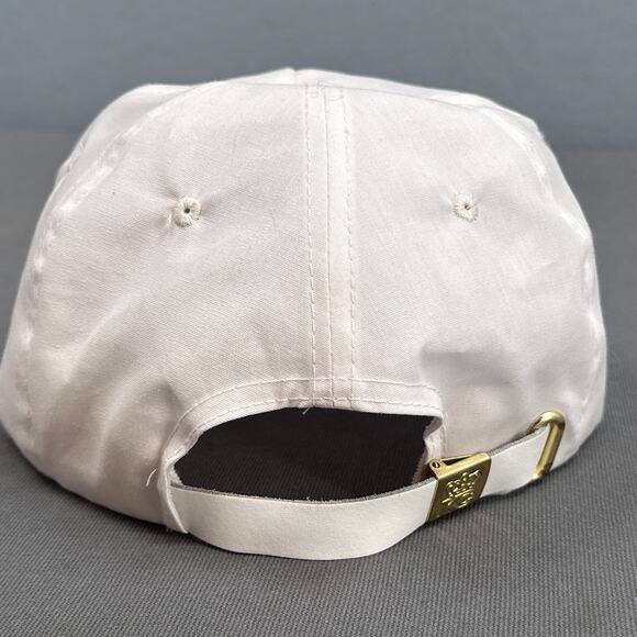 VTG Chevron KC White Embroidered Trucker Hat Grandpa Retro Garage Rope Advertise - Picture 7 of 13